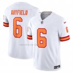 Camiseta NFL Limited Tampa Bay Buccaneers Baker Mayfield Vapor F.U.S.E. Blanco