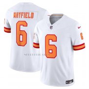 Camiseta NFL Limited Tampa Bay Buccaneers Baker Mayfield Vapor F.U.S.E. Blanco