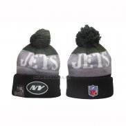 Gorro Beanie New York Jets New Era Gris Negro
