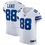 Camiseta NFL Elite Dallas Cowboys CeeDee Lamb Vapor Blanco