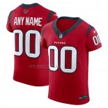 Camiseta NFL Elite Houston Texans Alterno Vapor F.U.S.E. Personalizada Rojo