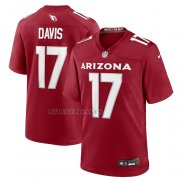 Camiseta NFL Game Arizona Cardinals Kaden Davis Rojo