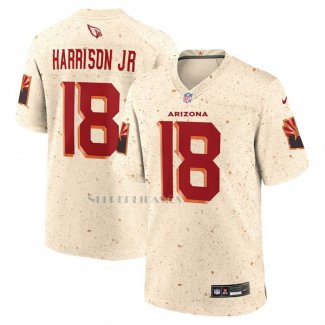 Camiseta NFL Game Arizona Rojos Marvin Harrison Jr 2025 Rivalries Collection Crema