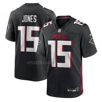 Camiseta NFL Game Atlanta Falcons Emory Jones Negro