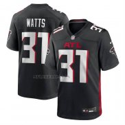 Camiseta NFL Game Atlanta Falcons Xavier Watts Negro
