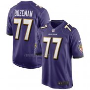 Camiseta NFL Game Baltimore Ravens Bradley Bozeman Violeta