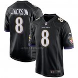 Camiseta NFL Game Baltimore Ravens Lamar Jackson Negro