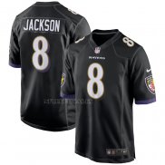 Camiseta NFL Game Baltimore Ravens Lamar Jackson Negro