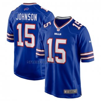 Camiseta NFL Game Buffalo Bills Braydon Johnson Azul