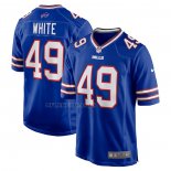 Camiseta NFL Game Buffalo Bills DaShaun White Azul