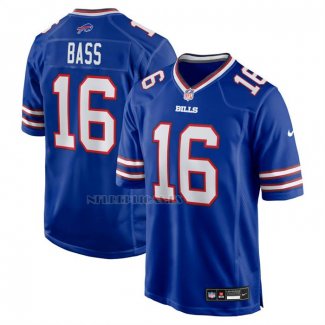 Camiseta NFL Game Buffalo Bills Tyler Bass Azul1