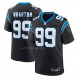 Camiseta NFL Game Carolina Panthers Tershawn Wharton Negro1