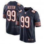 Camiseta NFL Game Chicago Bears Gervon Dexter Sr Azul