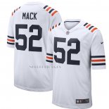 Camiseta NFL Game Chicago Bears Khalil Mack 2019 NFL Draft Pick Alterno Classic Blanco