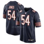 Camiseta NFL Game Chicago Bears Logan Jones Azul Marino