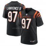 Camiseta NFL Game Cincinnati Bengals Dexter Lawrence II Negro