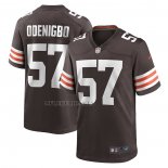 Camiseta NFL Game Cleveland Browns Ifeadi Odenigbo Marron