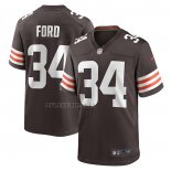 Camiseta NFL Game Cleveland Browns Jerome Ford Marron