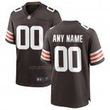 Camiseta NFL Game Cleveland Browns Personalizada Marron