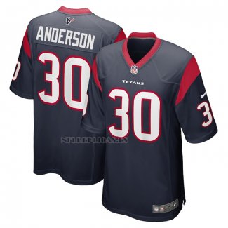 Camiseta NFL Game Houston Texans Darius Anderson Azul