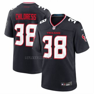 Camiseta NFL Game Houston Texans Zion Childress Azul