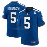Camiseta NFL Game Indianapolis Colts Anthony Richardson Indiana Nights Alterno Azul