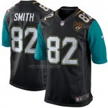 Camiseta NFL Game Jacksonville Jaguars Jimmy Smith Retired 82 Negro