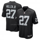 Camiseta NFL Game Las Vegas Raiders Trayvon Mullen Jr. Negro