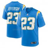 Camiseta NFL Game Los Angeles Chargers Tony Jefferson Azul Blanco