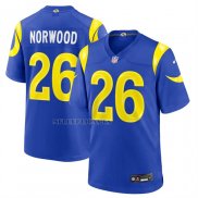 Camiseta NFL Game Los Angeles Rams Drey Norwood Azul