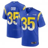 Camiseta NFL Game Los Angeles Rams Kareem Orr Azul