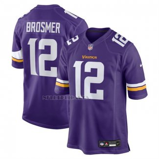 Camiseta NFL Game Minnesota Vikings Max Brosmer Violeta