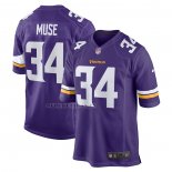 Camiseta NFL Game Minnesota Vikings Nick Muse Primera Violeta
