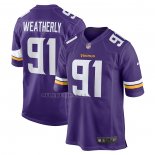 Camiseta NFL Game Minnesota Vikings Stephen Weatherly Violeta