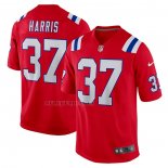 Camiseta NFL Game New England Patriots Damien Harris Rojo