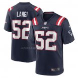 Camiseta NFL Game New England Patriots Harvey Langi Azul