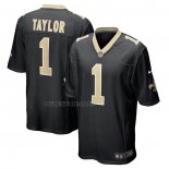 Camiseta NFL Game New Orleans Saints Alontae Taylor Negro