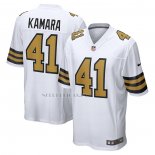 Camiseta NFL Game New Orleans Saints Alvin Kamara Alterno Blanco