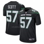 Camiseta NFL Game New York Jets Bart Scott Retired Negro