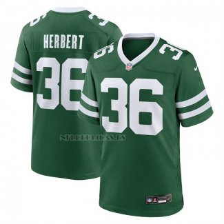 Camiseta NFL Game New York Jets Khalil Herbert Legacy Verde