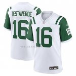 Camiseta NFL Game New York Jets Vinny Testaverde Classic Alterno Retired Blanco