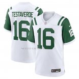 Camiseta NFL Game New York Jets Vinny Testaverde Classic Alterno Retired Blanco