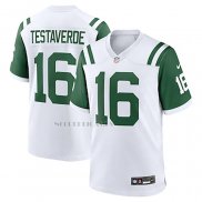 Camiseta NFL Game New York Jets Vinny Testaverde Classic Alterno Retired Blanco