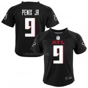 Camiseta NFL Game Nino Atlanta Falcons Michael Penix Jr Negro