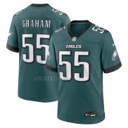 Camiseta NFL Game Philadelphia Eagles Brandon Graham Verde1