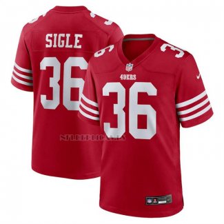 Camiseta NFL Game San Francisco 49ers Marques Sigle Rojo