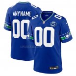 Camiseta NFL Game Seattle Seahawks 50th Season Throwback Personalizada Royal
