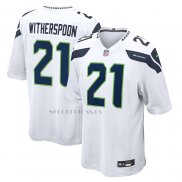 Camiseta NFL Game Seattle Seahawks Devon Witherspoon Segunda Blanco