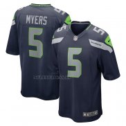 Camiseta NFL Game Seattle Seahawks Jason Myers Azul