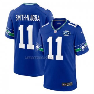 Camiseta NFL Game Seattle Seahawks Jaxon Smith Njigba Alterno 50th Season Royal